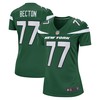 Mekhi Becton New York Jets Womens Game Jersey - Gotham Green Nfl - Robokeg