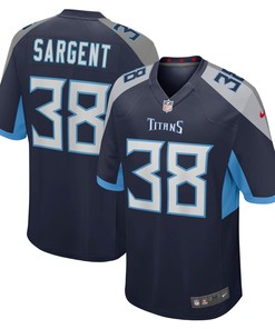 Mekhi Sargent Tennessee Titans Game Jersey - Navy Nfl - Robokeg