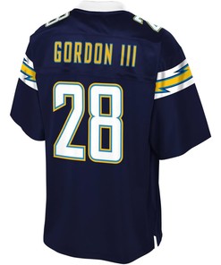 Melvin Gordon Iii Los Angeles Chargers Nfl Pro Line Team Color Player Jersey - Navy - Robokeg