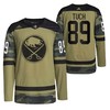 Men Buffalo Sabres Alex Tuch 2022 Military Appreciation Night Camo 89 Jersey Primegreen Jersey - Robokeg