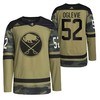 Men Buffalo Sabres Andrew Oglevie 2022 Military Appreciation Night Camo 52 Jersey Primegree Jersey - Robokeg