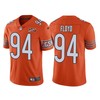 Men Chicago Bears 100th Anniversary Leonard Floyd Orange Vapor Limited Jersey - Robokeg