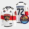 Men Florida Panthers Sergei Bobrovsky 72 2023 NHL All-Star Away White Jersey - Robokeg