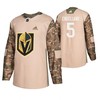 Men Men Vegas Golden Knights Deryk Engelland 5 Camo Veterans Day Practice Jersey Jersey - Robokeg
