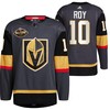 Men Vegas Golden Knights 10 Nicolas Roy Alternate Primegreen Black Jersey 2023 All-Star Jersey - Robokeg
