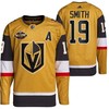 Men Vegas Golden Knights 19 Reilly Smith Primegreen Gold Jersey 2023 All-Star Jersey - Robokeg