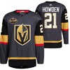 Men Vegas Golden Knights 21 Brett Howden Alternate Primegreen Black Jersey 2023 All-Star Jersey - Robokeg