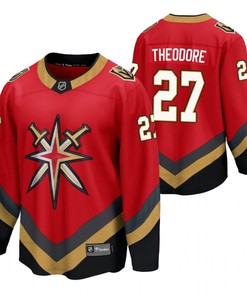 Men Vegas Golden Knights 27 Shea Theodore 2023 Special Edition Red Jersey Jersey - Robokeg