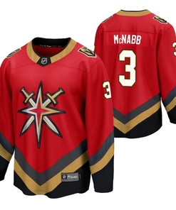 Men Vegas Golden Knights 3 Brayden McNabb 2023 Special Edition Red Jersey Jersey - Robokeg