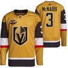 Men Vegas Golden Knights 3 Brayden McNabb Primegreen Gold Jersey 2023 All-Star Jersey - Robokeg