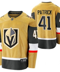 Men Vegas Golden Knights 41 Nolan Patrick 2023 Jersey Gold Alternate Player Jersey - Robokeg