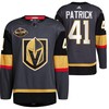 Men Vegas Golden Knights 41 Nolan Patrick Alternate Primegreen Black Jersey 2023 All-Star Jersey - Robokeg