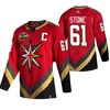 Men Vegas Golden Knights 61 Mark Stone 2023 All-Star Red Jersey Reverse Retro Jersey - Robokeg