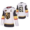 Men Vegas Golden Knights 61 Mark Stone 2023 All-Star White Jersey Away Jersey - Robokeg