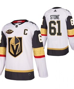Men Vegas Golden Knights 61 Mark Stone 2023 All-Star White Jersey Away Jersey - Robokeg