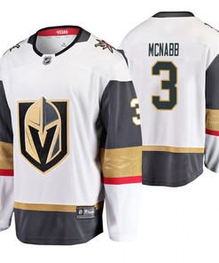 Men Vegas Golden Knights Brayden McNabb 3 Player Away White Jersey Jersey - Robokeg