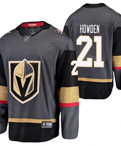 Men Vegas Golden Knights Brett Howden 21 2023 Jersey Black Home Jersey - Robokeg