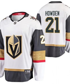 Men Vegas Golden Knights Brett Howden 21 2023 Jersey White Away Jersey - Robokeg