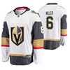 Men Vegas Golden Knights Colin Miller 6 Player Away White Jersey Jersey - Robokeg