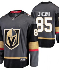 Men Vegas Golden Knights Connor Corcoran 85 Home Breakaway Player Black Jersey Jersey - Robokeg