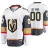 Men Vegas Golden Knights Custom 00 White Away Player Jersey Jersey - Robokeg