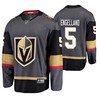 Men Vegas Golden Knights Deryk Engelland 5 Gray Home Breakaway Player Jersey Jersey - Robokeg