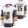 Men Vegas Golden Knights Jake Leschyshyn 15 2023 Away Player White Jersey Jersey - Robokeg