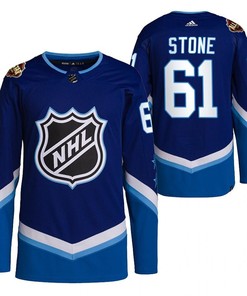 Men Vegas Golden Knights Mark Stone 2023 All-Star Blue 61 Jersey Primegreen - Robokeg