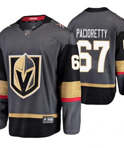 Men Vegas Golden Knights Max Pacioretty 67 Gray Home Breakaway Player Jersey Jersey - Robokeg