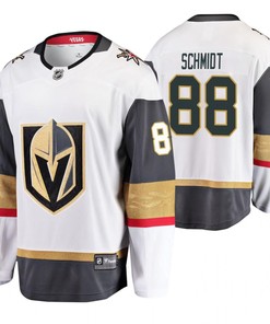 Men Vegas Golden Knights Nate Schmidt 88 Player Away White Jersey Jersey - Robokeg