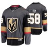 Men Vegas Golden Knights Nicolas Roy 58 Jersey Men Home Breakaway Player Jersey - Robokeg