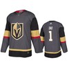 Men Vegas Golden Knights No.1 Dad Father's Day Black Jersey Jersey - Robokeg