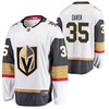 Men Vegas Golden Knights Oscar Dansk 35 Away Breakaway Player White Jersey Jersey - Robokeg