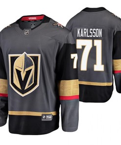 Men Vegas Golden Knights William Karlsson 71 Gray Home Breakaway Player Jersey Jersey - Robokeg