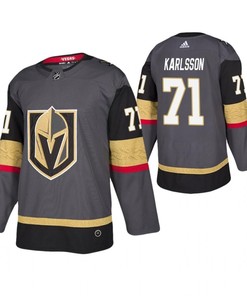 Men Vegas Golden Knights William Karlsson 71 Gray Player Jersey Jersey - Robokeg