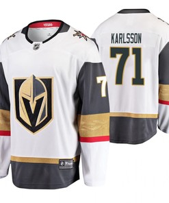 Men Vegas Golden Knights William Karlsson 71 Player Away White Jersey Jersey - Robokeg