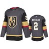 Men Vegas Golden Knights Zach Whitecloud 2 Home Black Jersey Jersey - Robokeg