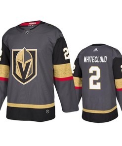 Men Vegas Golden Knights Zach Whitecloud 2 Home Black Jersey Jersey - Robokeg