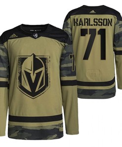 Men William Karlsson Golden Knights 71 Camo Jersey 2021-22 Military Appreciation Jersey - Robokeg