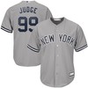 Men's Aaron Judge Gray New York Yankees Big & Tall Player Jersey - Robokeg