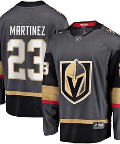 Men's Alec Martinez Gray Vegas Golden Knights Breakaway Home Player Jersey Jersey - Robokeg