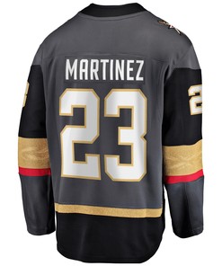 Men's Alec Martinez Gray Vegas Golden Knights Breakaway Home Player Jersey Jersey - Robokeg