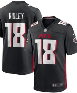 Mens Atlanta Falcons Calvin Ridley Nike Black Game Jersey - Robokeg