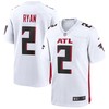 Mens Atlanta Falcons Matt Ryan Nike White Game Jersey - Robokeg