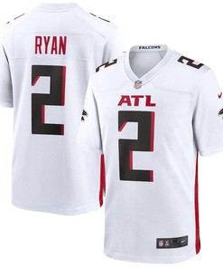 Mens Atlanta Falcons Matt Ryan Nike White Game Jersey - Robokeg