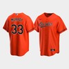 Men's Baltimore Orioles 33 Eddie Murray Orange Alternate Jersey - Robokeg