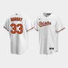 Men's Baltimore Orioles 33 Eddie Murray White Home Jersey - Robokeg