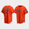 Men's Baltimore Orioles Freddy Galvis 2 Alternate Team Orange Jersey MLB Jersey - Robokeg