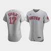 Men's Boston Red Sox 17 Nathan Eovaldi Gray Road Jersey - Robokeg
