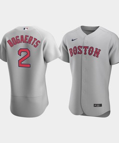 Men's Boston Red Sox 2 Xander Bogaerts Gray Road Jersey - Robokeg